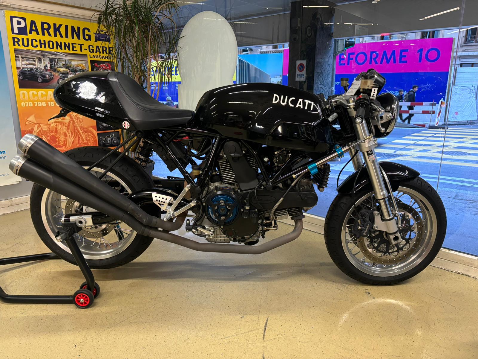 Ducati 1000 sportive classique occasion garage Ruchonnet Lausanne